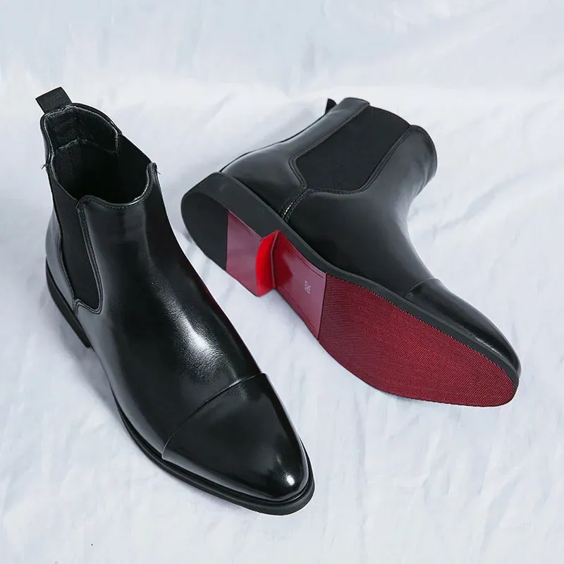Garett | Faux Leather Boots
