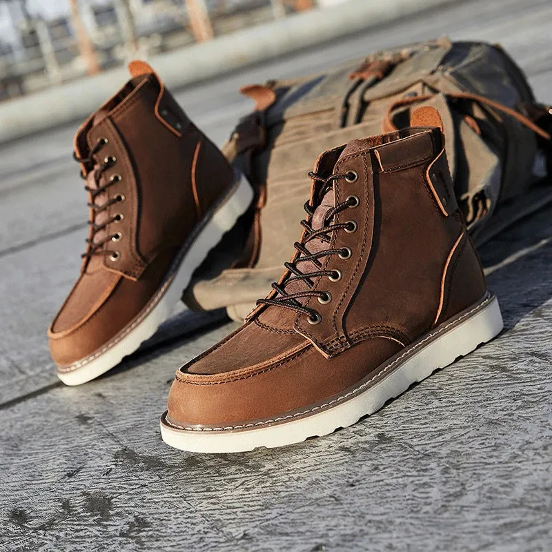 Handmade Real Cow Leather Shoes