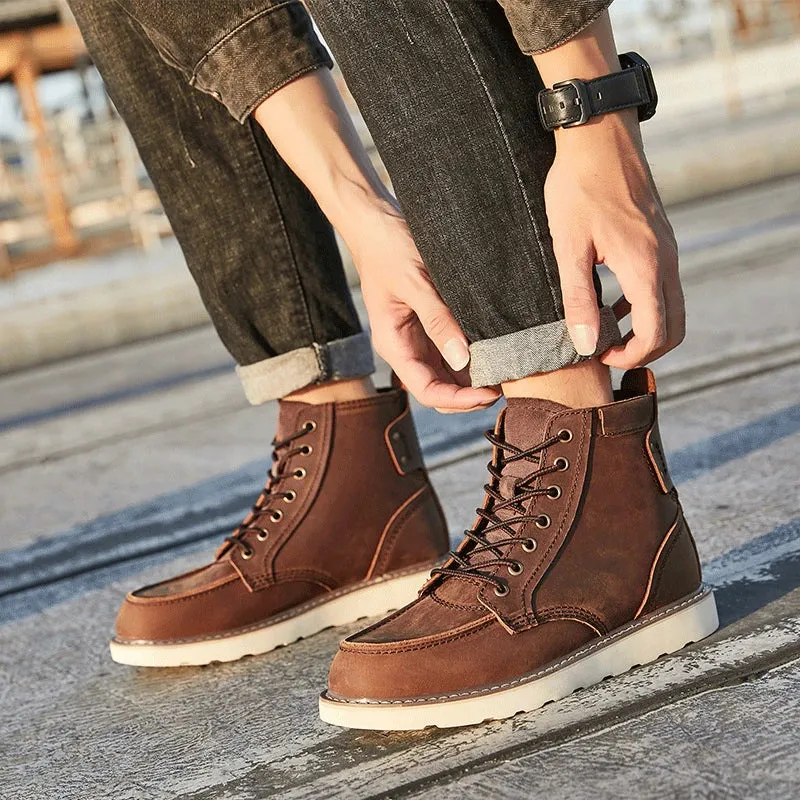 Handmade Real Cow Leather Shoes