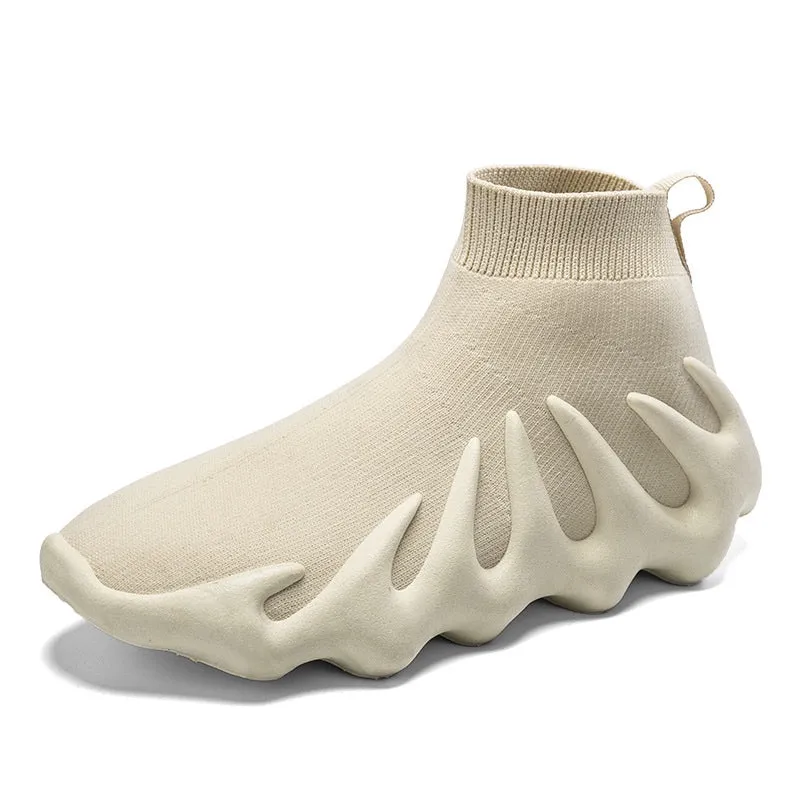 New Design Knitted Running Sneakers