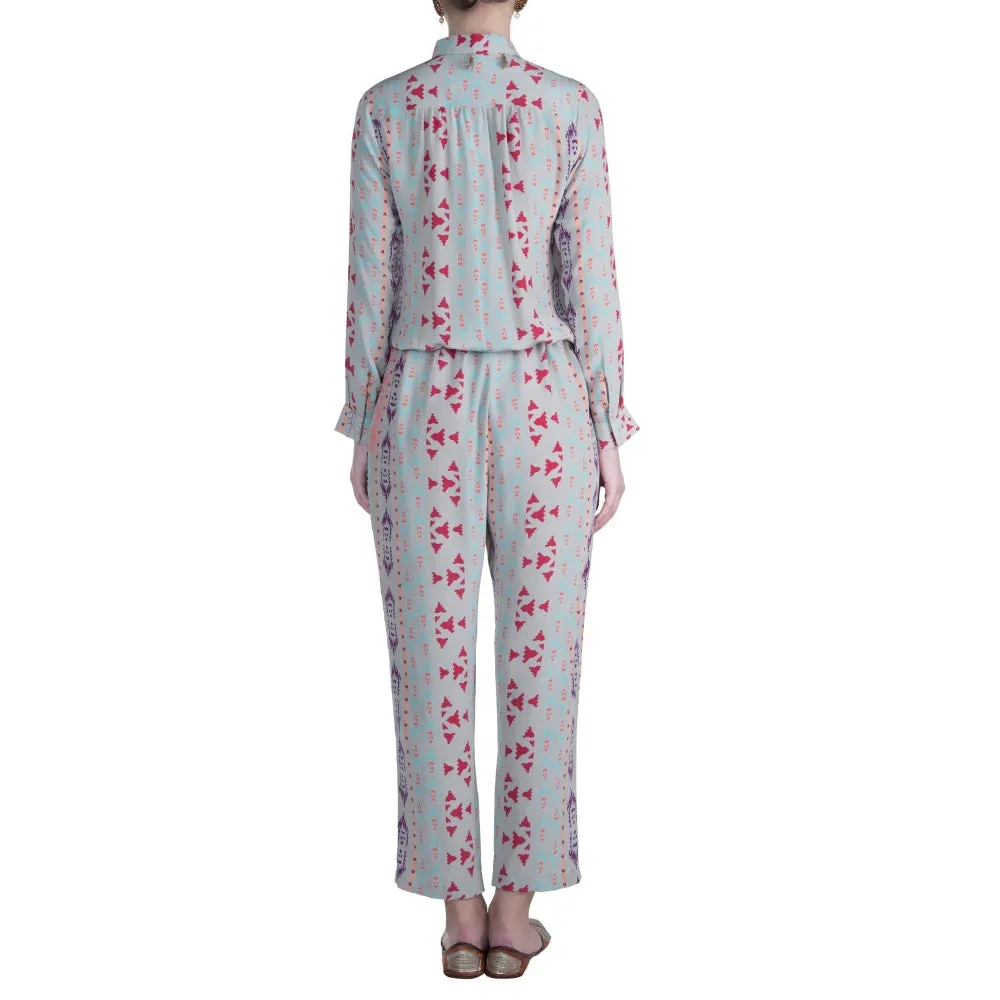 PS Pret by Payal Singhal Tamara Printed Crepe Jumpsuit