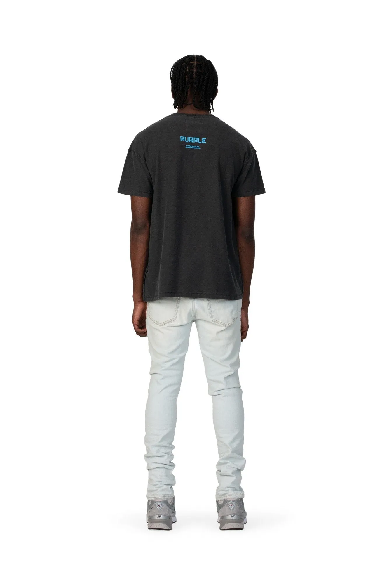 PURPLE BRAND DISTRESS DENIM Mens Apparel
