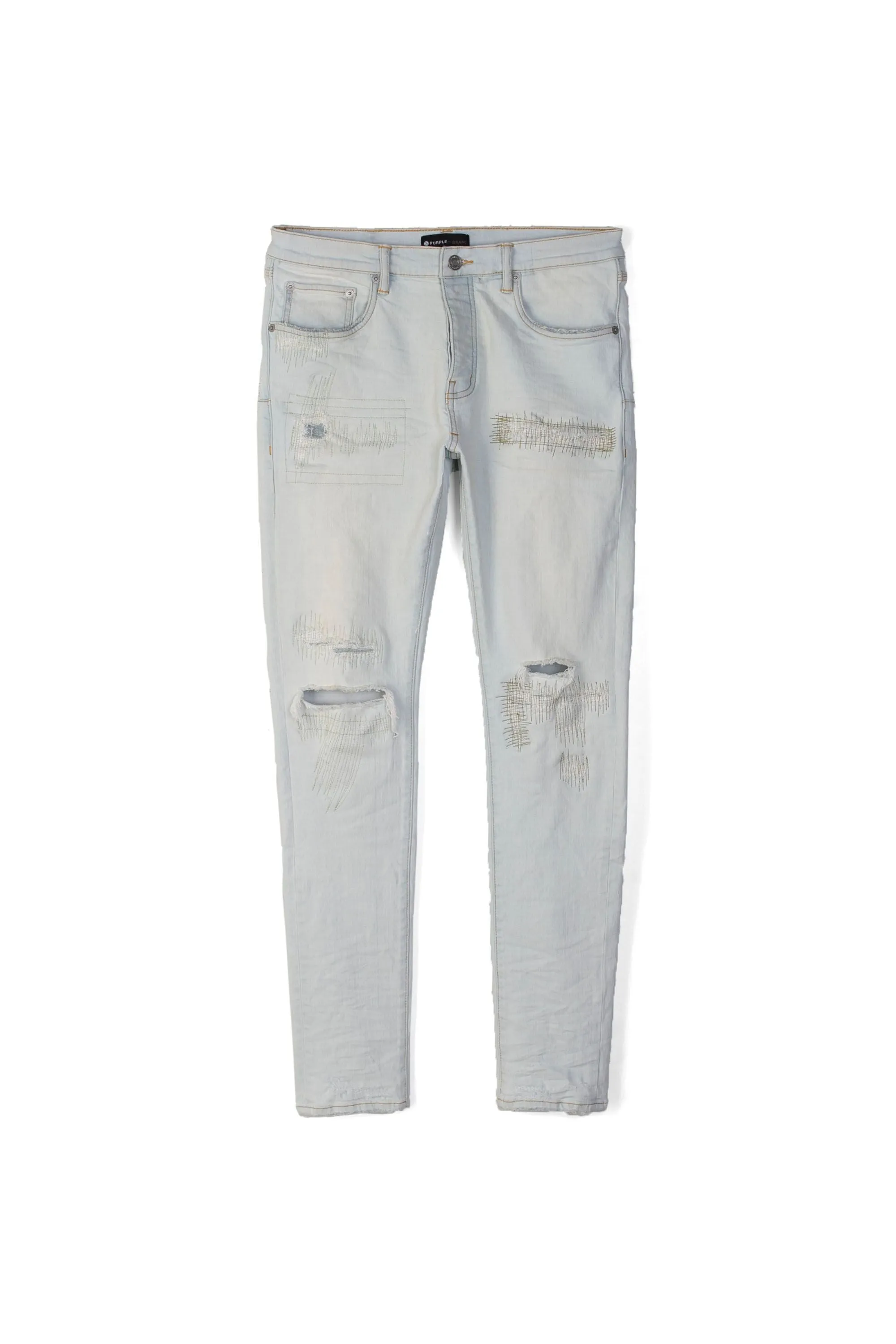 PURPLE BRAND DISTRESS DENIM Mens Apparel