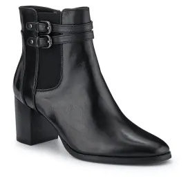 Warm-Lined Leather Long Boots - GAB40514 / 325 888